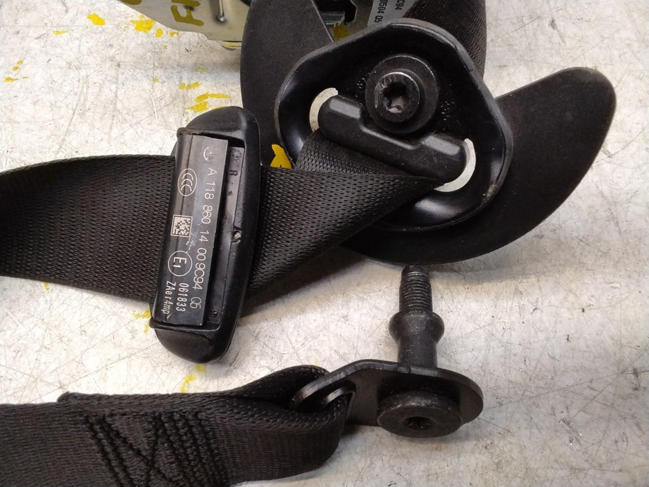 MERCEDES CLA C118 A-CLASS DRIVER SIDE FRONT SEAT BELT A1188601400 FMS382 OSF