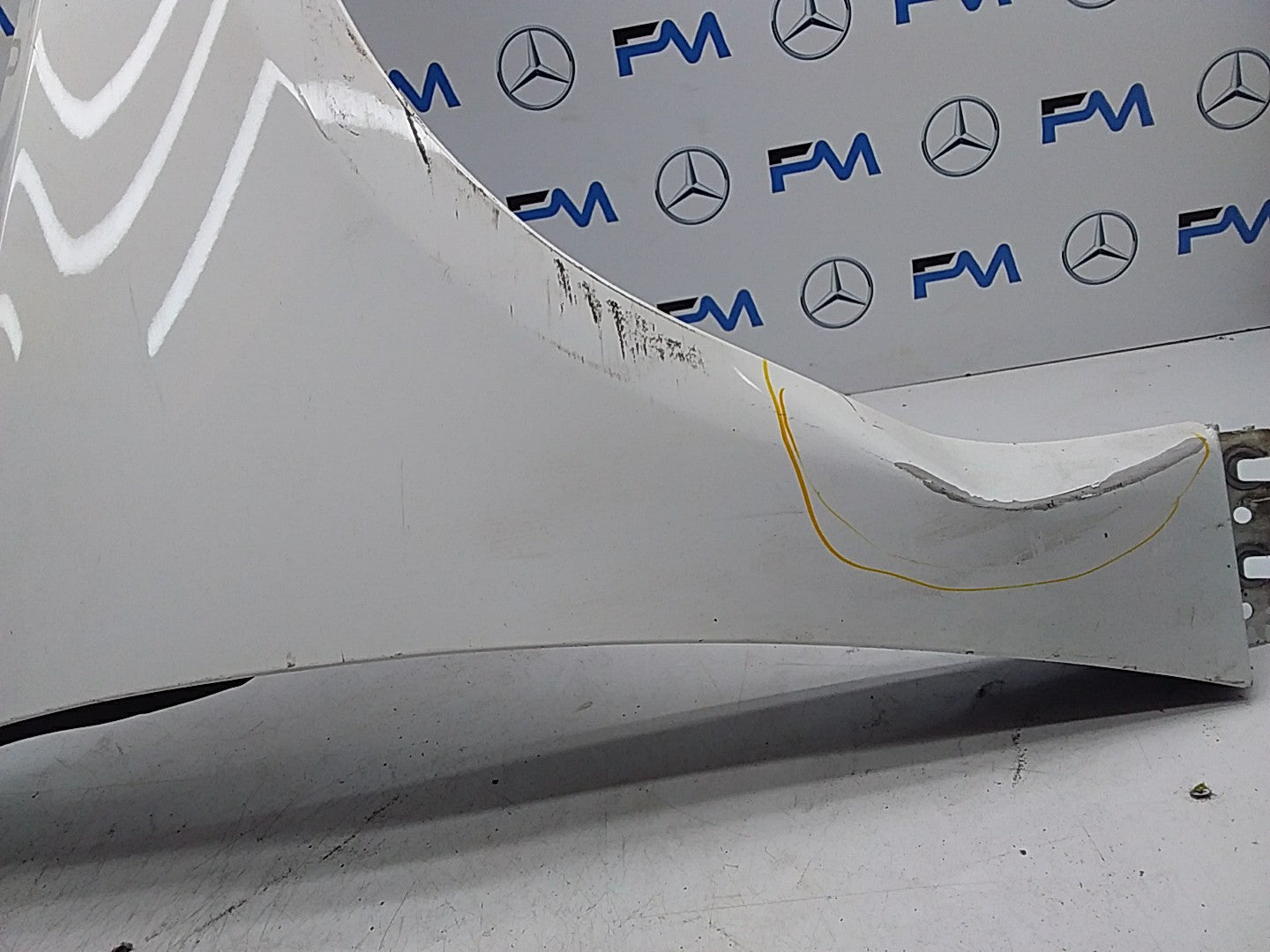 MERCEDES  A-CLASS W177 OS RIGHT DRIVER SIDE WINGS FMW20 A1778890100 (DAMAGED)