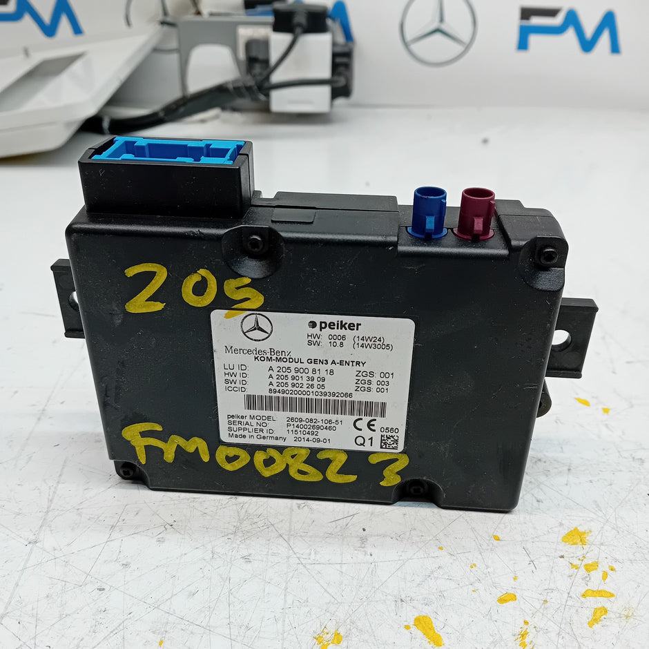 MERCEDES C-CLASS GEARBOX CONTROL UNIT W205 A2059007705 FM00774