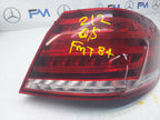 MERCEDES E-CLASS W212 REAR DRIVER O/S TAIL LIGHT A2129060803 2014 FMT84