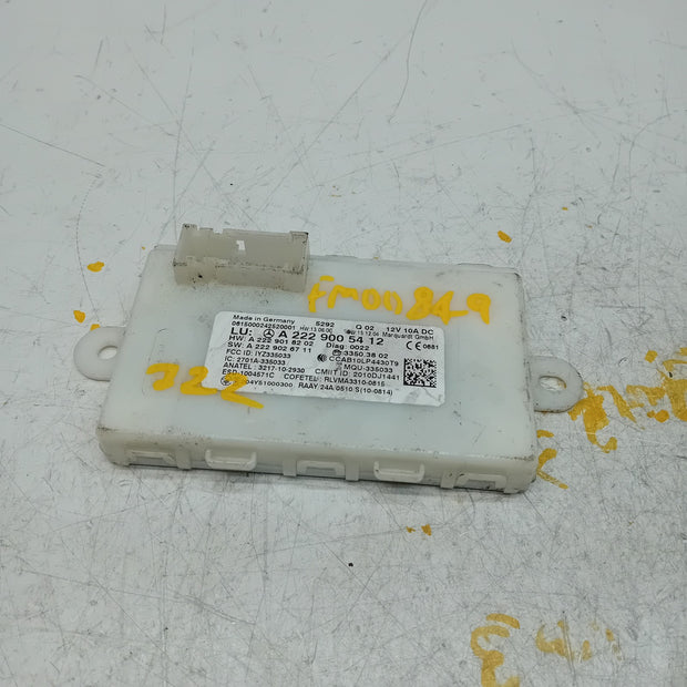 MERCEDES BENZ S-CLASS KEYLESS GO CONTROL UNIT W222 A2229005412 FM00849