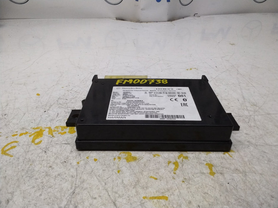Mercedes W205 W213 Bluetooth Hermes LTE Control Unit Module  A2139002210 FM00738