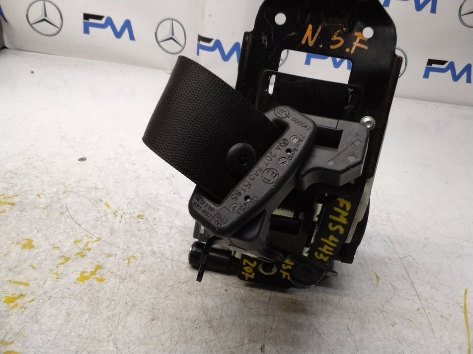 MERCEDES E CLASS SEAT BELT FRONT LEFT PASSENGER COUPE A2078605185 FMS443 NSF
