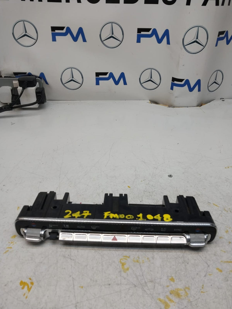 MERCEDES A B CLASS W177 W247 HEATER CLIMATE CONTROL PANEL A2479056703  FM001048