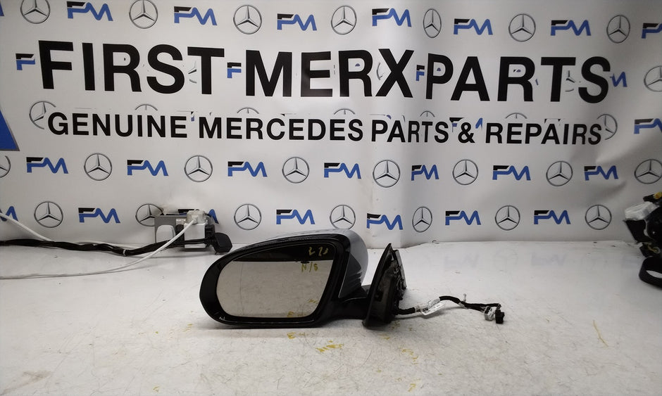 2018 MERCEDES-BENZ E-CLASS W213 Passenger Wing Mirror A2138102500 SILVER  (PL)