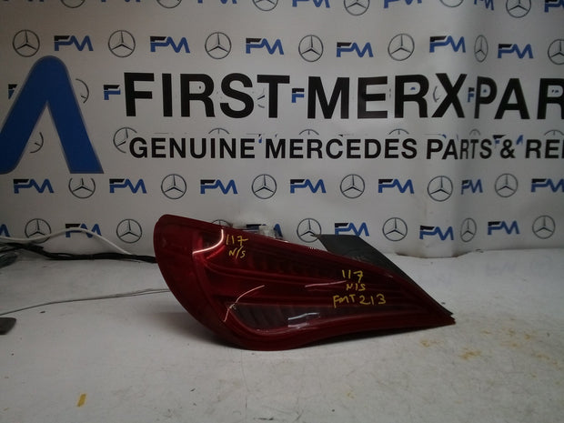 MERCEDES CLA W117 PASSENGER SIDE LEFT NS REAR TAIL LIGHT A1179060501 2015 FMT213