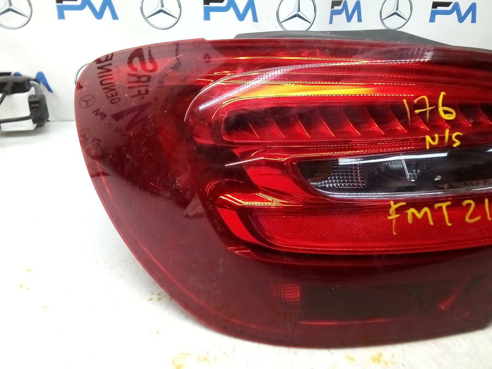 MERCEDES A-CLASS W176 PASSENGER SIDE LEFT NS REAR TAIL LIGHT A1769064800 FMT216
