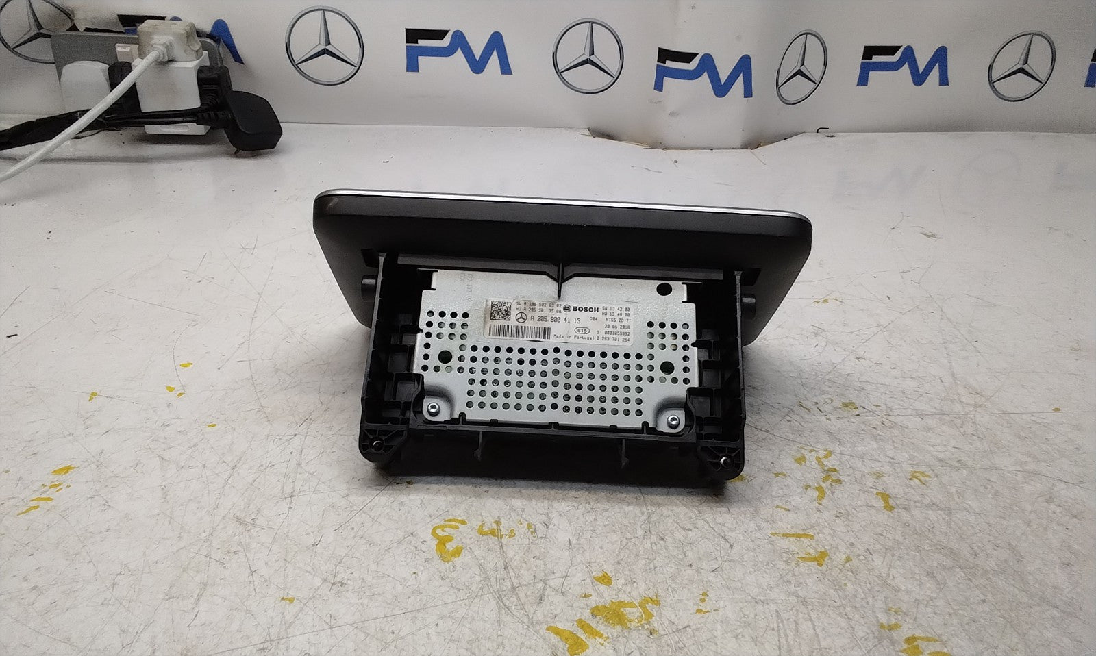 MERCEDES C-CLASS W205 DISPLAY SCREEN INSTRUMENT CLUSTER A2059064113 2016 FM00737
