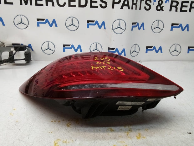 MERCEDES C-CLASS W205 PASSENGER SIDE LEFT NS REAR TAIL LIGHT A2059064703 FMT215